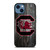 SOUTH CAROLINA GAMECOCKS WOODEN LOGO iPhone 14 Case