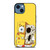 SPONGE BOB SKULL FACE iPhone 14 Case