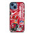 TAMPA BAY BUCCANEERS NFL STICKER BOMB iPhone 14 Case