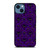 THE HAUNTED MANSION PURPLE PATTERN iPhone 14 Case