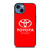 TOYOTA LETS GO BEYOND LOGO RED iPhone 14 Case