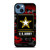 US ARMY CAMO LOGO iPhone 14 Case