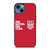 USA SOCCER ONE NATION ONE TEAM iPhone 14 Case