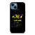 VALENTINO ROSSI 46 SIGNATURE 2 iPhone 14 Case VALENTINO ROSSI 46 SIGNATURE 2 iPhone 14 Case