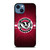 WISCONSIN BADGER METAL LOGO iPhone 14 Case
