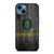 WOODEN LOGO OREGON DUCKS iPhone 14 Case