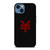 ZOO YORK SKATEBOARD LOGO SUEDE iPhone 14 Case