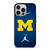 MICHIGAN WOLVERINES NIKE JORDAN iPhone 14 Pro Case