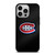 MONTREAL CANADIENS CARBON LOGO iPhone 14 Pro Case