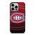 MONTREAL CANADIENS HALFTONE LOGO iPhone 14 Pro Case