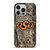 OKLAHOMA STATE UNIVERSITY CAMO LEAF iPhone 14 Pro Case