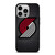 PORTLAND TRAIL BLAZERS SYMBOL METAL iPhone 14 Pro Case