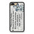 LILO AND STITCH QUOTES Disney iPhone 7 Plus Case