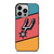 SAN ANTONIO SPURS COLORFUL LOGO iPhone 14 Pro Case