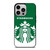 STARBUCKS COFFEE GREEN WALL iPhone 14 Pro Case