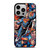SUPERMAN COLLAGE SUPERHERO iPhone 14 Pro Case