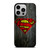 SUPERMAN WOODEN LOGO iPhone 14 Pro Case