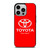 TOYOTA LETS GO BEYOND LOGO RED iPhone 14 Pro Case