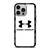 UNDER ARMOUR ROUND WHITE iPhone 14 Pro Case