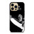 LED ZEPPELIN BLACK WHITE LOGO iPhone 14 Pro Max Case