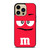 M&M RED iPhone 14 Pro Max Case