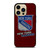 NEW YORK RANGERS SUEDE TEXTURE iPhone 14 Pro Max Case