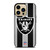 OAKLAND RAIDERS STRIPE LOGO iPhone 14 Pro Max Case