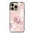 PINK VICTORIA'S SECRET FLOWER iPhone 14 Pro Max Case