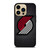 PORTLAND TRAIL BLAZERS SYMBOL METAL iPhone 14 Pro Max Case