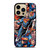 SUPERMAN COLLAGE SUPERHERO iPhone 14 Pro Max Case