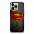 SUPERMAN WOODEN LOGO iPhone 14 Pro Max Case