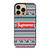 SUPREME AZTEC PATTERN iPhone 14 Pro Max Case