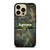 SUPREME BET LOGO CAMO iPhone 14 Pro Max Case