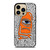 TOY MACHINE SKATEBOARD DOODLE iPhone 14 Pro Max Case