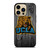 UCLA BRUINS FOOTBALL WOODEN LOGO iPhone 14 Pro Max Case