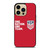 USA SOCCER ONE NATION ONE TEAM iPhone 14 Pro Max Case