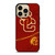 USC TROJANS RUSTY MARBLE iPhone 14 Pro Max Case