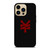 ZOO YORK SKATEBOARD LOGO SUEDE iPhone 14 Pro Max Case