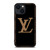 LOUIS VUITTON ROUND BLACK iPhone 14 Plus Case