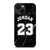 MICHAEL JORDAN 23 BLACK MARBLE iPhone 14 Plus Case