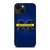 MICHIGAN WOLVERINES NFL LOGO iPhone 14 Plus Case