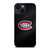 MONTREAL CANADIENS CARBON LOGO iPhone 14 Plus Case