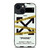 OFF WHITE YELLOW STRIPES iPhone 14 Plus Case