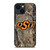 OKLAHOMA STATE UNIVERSITY CAMO LEAF iPhone 14 Plus Case