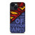 SUPERMAN LOGO ART WALL iPhone 14 Plus Case