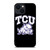 TCU HORNED FROGS FOOTBALL LOGO iPhone 14 Plus Case