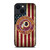 WASHINGTON REDSKINS AMERICAN FLAG iPhone 14 Plus Case