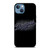 LOS ANGELES DODGERS BLACK LOGO iPhone 13 Case
