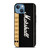 MARSHALL SPEAKER GOLD WOOD iPhone 13 Case