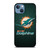 MIAMI DOLPHINS WOODEN LOGO iPhone 13 Case